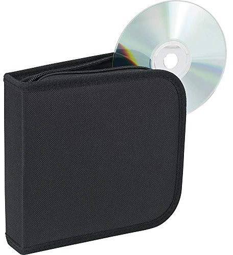 Renkforce CD-Tasche AUS Nylon FÜR 28 CD´S, SCHWARZ 775393