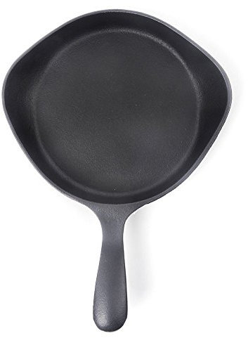 Sori Yanagi Sori Yanagi Minibu Ironware Mini Pan with Simple Design That Can Be Served As It Is On The Table, 6.3 inches (16 cm), Made in Japan, No Lid, Induction Compatible