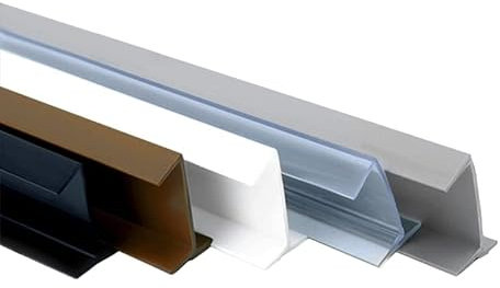 1,5m PVC bavette de plinthe 18mm Blanc Cuisine Planche MDF – Beaucoup de Couleurs et de Tailles