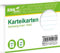RNKVERLAG 115070 - Karteikarten liniert 7 mm, weiß, DIN A7, 1 Packung à 100 Karten