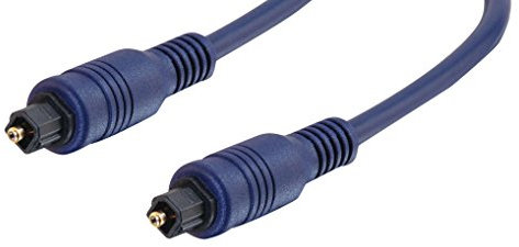C2G 5M Velocity TOSLINK Optisches Audio-Digitalkabel Geeignet fàur JBL, LG, SONOS, Samsung, Sony, Philips, Bose Soundbar, HDTV, PS4, Xbox, Surround Sound, Heimkino und mehr