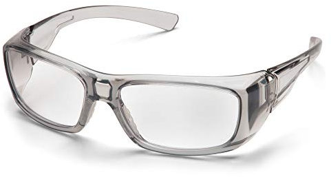 Pyramex Safety sg7910d20 Ressort Grey Frame With Clear + 2.0 Lens by Pyramex Safety