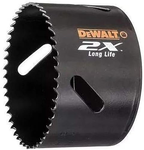 DeWalt Extreme 2X Bi-Metall Lochsäge (16 mm, zum Sägen von Edelstahl, Stahl, Aluminium, Messing, Kupfer, Zink, Blech, Holz, Gips und Kunstsoffen) DT8116L