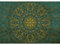 Runa Art Fototapete Mandala Orientalisch Modern Vlies Wohnzimmer Schlafzimmer - Made in Germany - 308 x 220 cm Grün Gelb 9093010b
