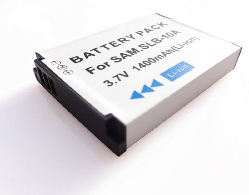 Battery for Samsung M100, M110, M310W, NV9, TL9 Digital Cameras - Replacement for Samsung SLB-10A Battery