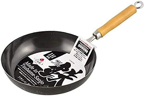 Pearl Metal HB-2403 Tsubame Sanjo Iron Frying Pan, 10.2 inches (26 cm), Induction Compatible, The Iron