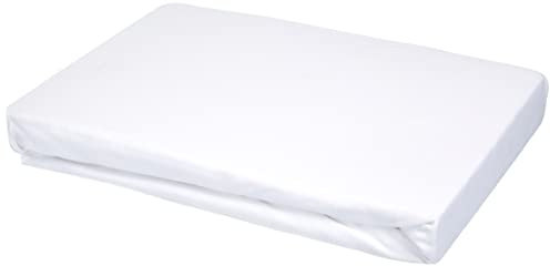 Fleuresse Jerseyspannlaken, weiß, 150 x 200 - 160 x 200 cm