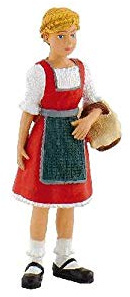 Bullyland 62703 - Spielfigur, Bauernmädchen Lena, ca. 6,6 cm