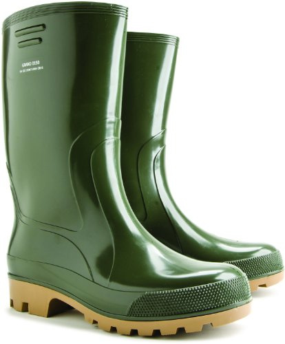 DEMAR - Herren Gummistiefel/Regenstiefel/Gartenschuhe - Grand (Dunkelgrün, 44)