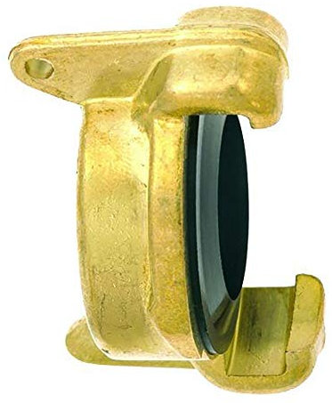 Geka 80118SB Blindkupplung aus Messing, Gold, 18 x 8 x 13 cm