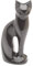 Urns UK Gedenkurne, Katze, schwarz, 24,1 cm