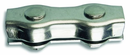Chapuis CPI6 Serre-câble 2 boulons inox pour Câble Diamètre 6 mm