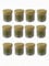 Sunpet 250ml Small Plastic Food Storage Canisters, Red (Pack of 4)
