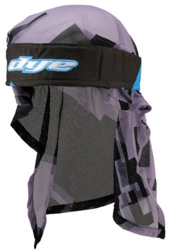 DYE Stirnband Head Wrap, Schwarz/Grau, One Size