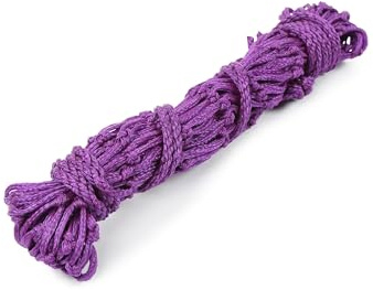 Shires Premium Haynet Slow Feeder - Heavy-Duty Poly Cord with 2-Inch Holes for Hay & Haylage Purple / 30 / Single