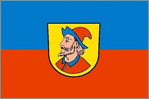 U24 Aufkleber Heidenheim an der Brenz Flagge Fahne 8 x 5 cm Autoaufkleber Sticker