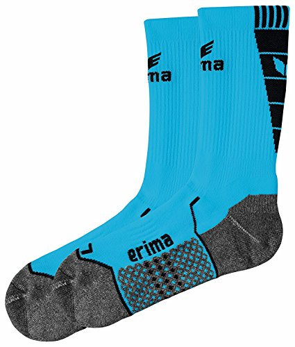 Erima Erwachsene Premium Pro Trainingssocken (318616), curacao/schwarz, 2