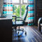 Floortex Bodenschutzmatte, Polycarbonat, hochtransparent, 120 x 150 cm