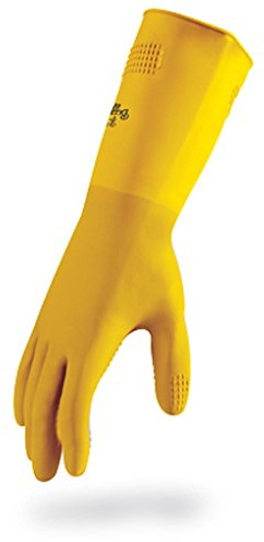 Bizzybee Longer Lasting Household Rubber Gloves Small (Pack of 6)