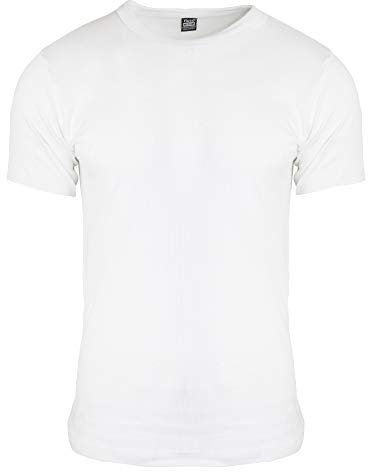 Floso® Herren Thermo-Unterhemd, Kurzarm (Brustumfang: 81-86 cm (Small)) (Weiß)