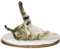 Kerbl Pet 81503 Wandliegebrett oval Dolomit 50 x 35 x 1.5 cm