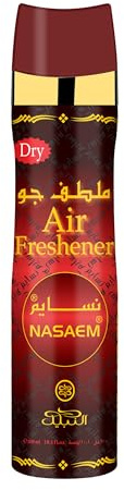Nabeel Perfumes Heritage Collection Nasaem Dry Air Freshener, White, Floral, 300 ml