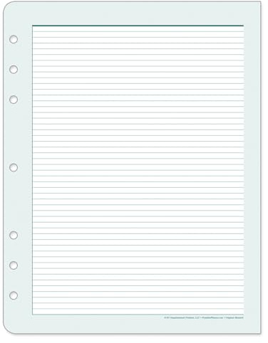 FranklinCovey Monarch Original Lined Pages