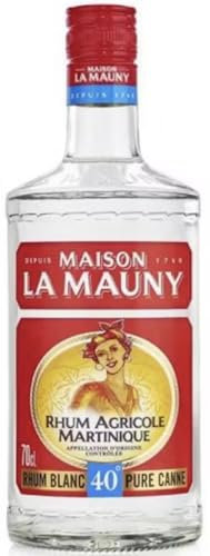 LA MAUNY – Rhum Blanc Agricole – Martinique AOC – 40% – 70cl