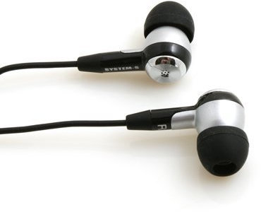 SYSTEM-S EAR-06 Inear In-Ear Ohrhörer Kopfhörer mit DREI extra verschieden grossen Ohrmuschel Paaren