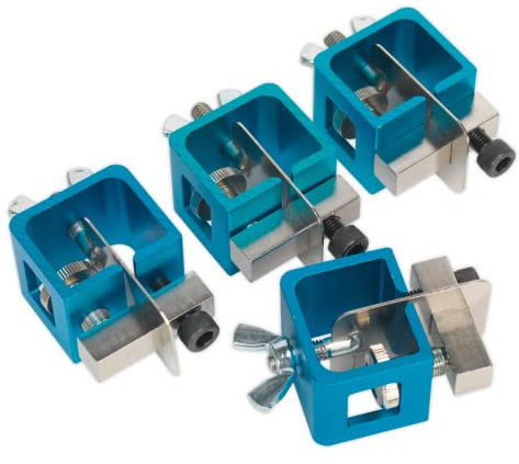 Sealey Ak6805 Butt Welding Clamp Set 4Pc