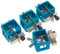 Sealey Ak6805 Butt Welding Clamp Set 4Pc