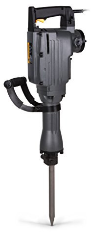 TR Industrial TR89105 Original Abbruchheberhammer mit Spitze und Flachmeißel, Silber