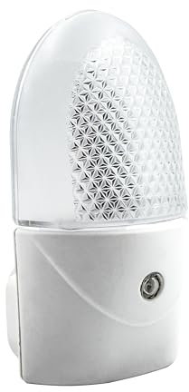 Uni-Com Plug-in Night Light with Dusk to Dawn Sensor, Energy Saving Long Life LEDs, Soft Light for Children’s Rooms, Bedrooms, Stairways & Hallways