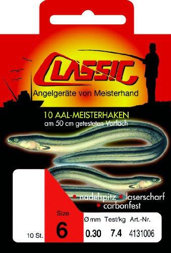 Classic Aal Meisterhaken Größe 12