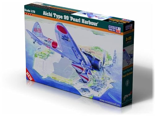 Mistercraft MCD05 D-05 - Modellbausatz Aichi Type 99 Pearl Harbour, Schwarz
