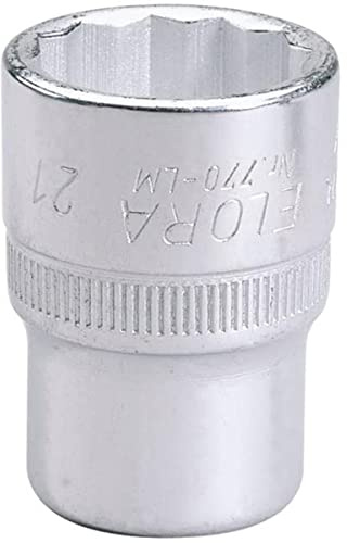 Draper 24666 1/2-inch Drive 21mm Bi-Hex Socket