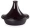 Le Creuset Gusseisen-Tagine, Rund, Ø 31 cm, Für alle Herdarten, Induktion und Backofen geeignet, 4,02 kg, Schwarz