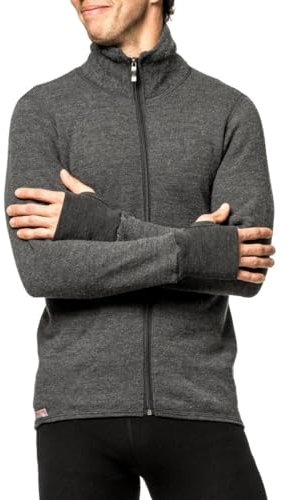 Woolpower Full Zip Jacket 400, grau, Small