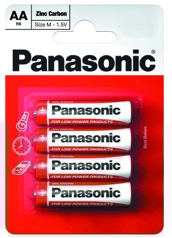 Panasonic AA R6 Zinc Carbon Battery (Pack of 48)