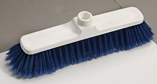 Haug Besen 28 cm blau aus Polyester, weich, geschlitzt