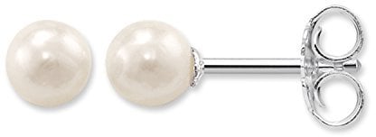 Thomas Sabo Perlenohrstecker Groß 925 Sterling Silber H1431-028-14