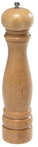 Kesper Pfeffermühle aus Gummibaumholz mit Keramikmahlwerk, Farbe: Holz, Maße: 26,5x6 cm, 13662