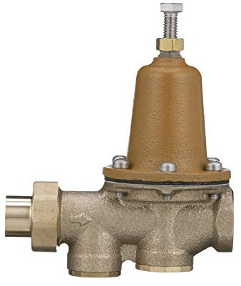 Watts Wasserdruckminderer Union Female, Edelstahl, Lötzinn x NPT Buchse, 3/4 Inch