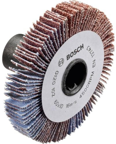 Rouleau à lamelles Bosch - Accessoire pour PRR 250 ES (grain 80, largeur 10mm)