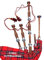 McWilliams Dudelsack mit Schottenkaro, professionell, schottischer Highland-Dudelsack mit FNS-Halterungen, RS
