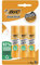 BIC ECOlutions Colle Stick, 8 gr, Confezione da 3, Ottime per i Lavori dei Bambini a Scuola e a Casa e per l'Art and Craft