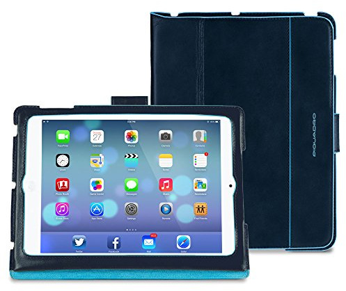 Piquadro Funda de Tipo Flip para iPad Air 2, Azul