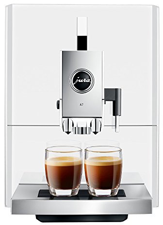 Jura CD White Pressure Coffee Maker A7 Piano, Stainless Steel, 1450 W, 1.1 liters