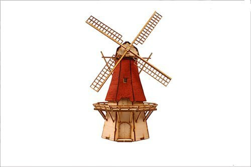 Holzmodellbausatz Holländische Windmühle 2 YG636
