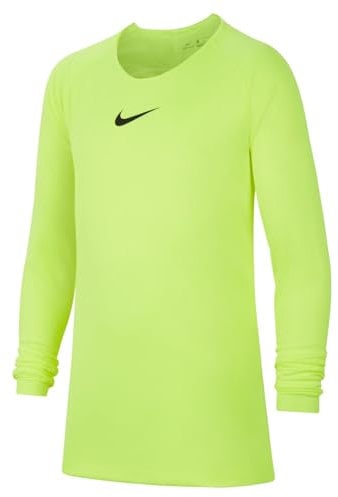 Nike Unisex Kinder Y Nk Df Park 1stlyr Jsy Longsleeve, Volt/Black, M EU